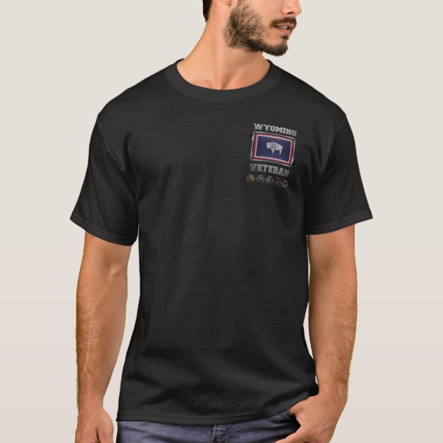Wyoming Veteran Tshirt (Front)