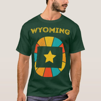 Wyoming Vintage Distressed Souvenir 1 T-Shirt