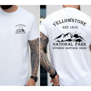 Wyoming Vintage National Park Yellowstone T-Shirt