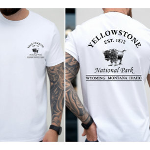 Wyoming Yellowstone National Park Vintage T-Shirt