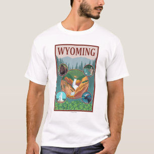 WyomingWyoming Collage T-Shirt