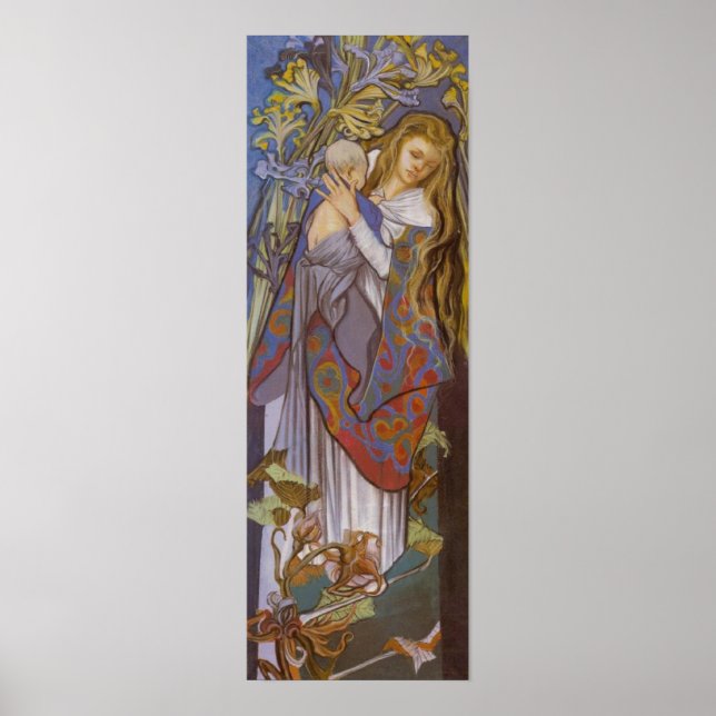 Wyspianski, Caritas (Madonna and Child), 1904 (2) Poster (Front)