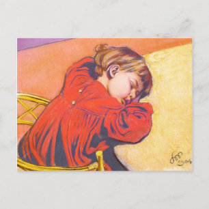 Wyspianski, Sleeping Stas, 1904 Postcard