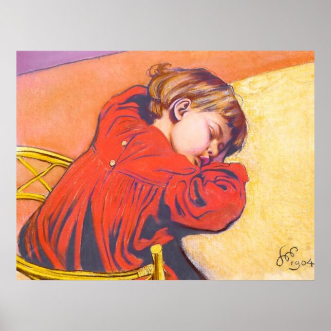 Wyspianski, Sleeping Stas, 1904 Poster (Front)