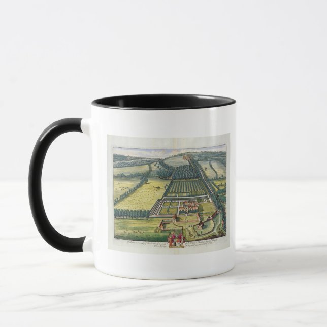 Wytham in the county of Berkshire engraved by Joha Mug (Left)