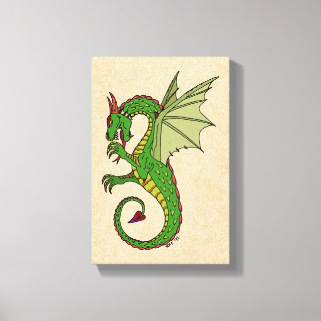 Wyvern Canvas Print (Front)
