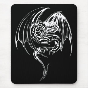 Wyvern Dragon Are Fantasy Mythical Creatures Mouse Mat