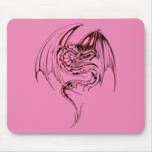 Wyvern Dragon Are Fantasy Mythical Creatures Mouse Mouse Mat
