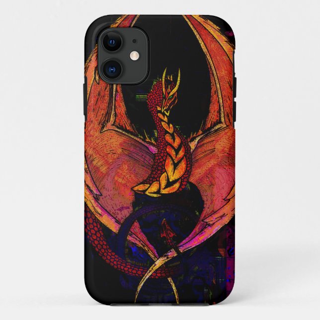 Wyvern,Dragon, Fantasy Dragon, Mythical Creature Case-Mate iPhone Case (Back)