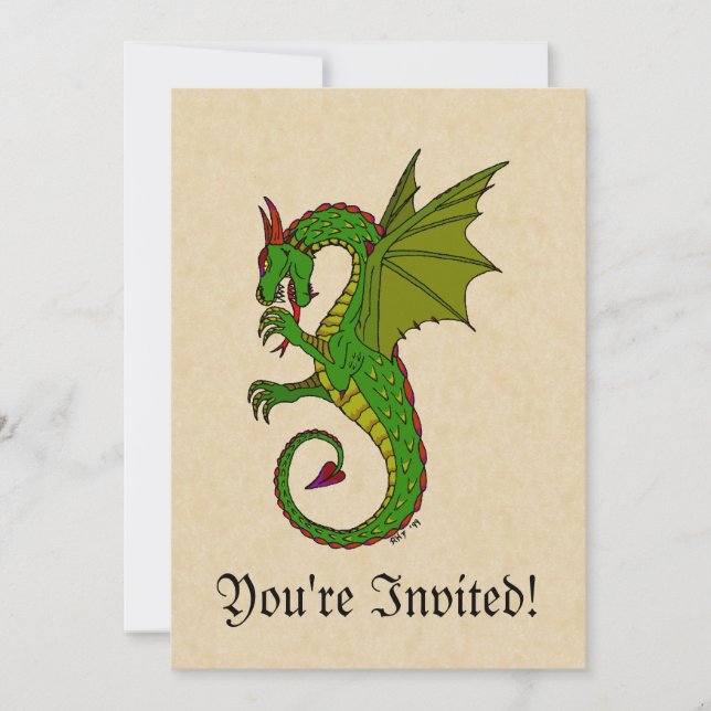 Wyvern Invitation (Front)