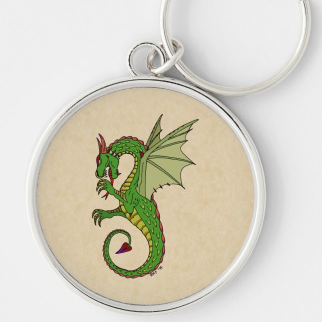 Wyvern Key Ring (Front)