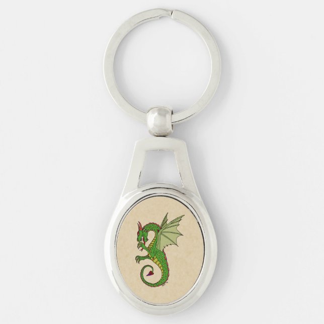 Wyvern Key Ring (Front)