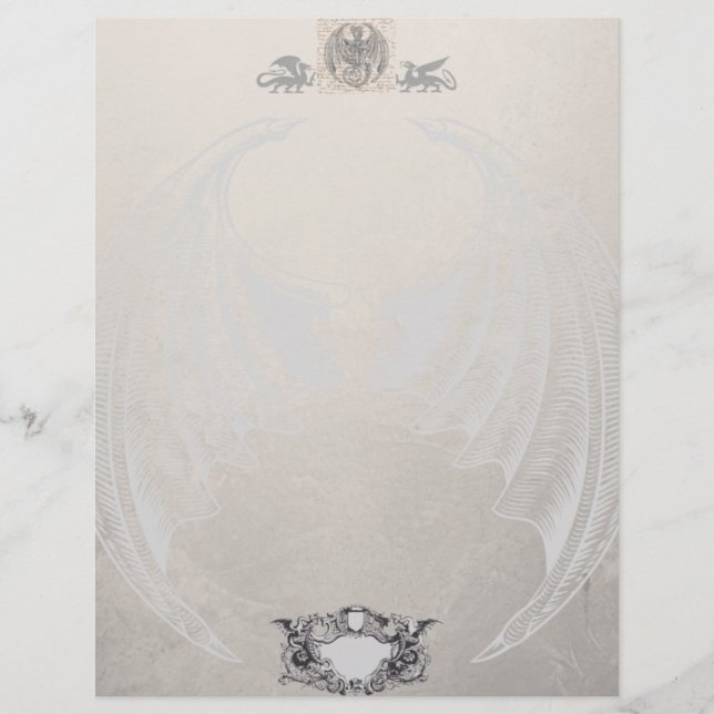 Wyvern King Letterhead (Front)