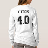 WyzAnt.com Tutor 4.0 Long Sleeve T T-Shirt (Back)