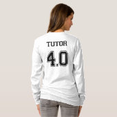 WyzAnt.com Tutor 4.0 Long Sleeve T T-Shirt (Back Full)
