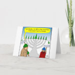 x04 Jews like Christmas too - cartoon Holiday Card<br><div class="desc">Christmas is fun for all. From the book Christmas Cartoons.</div>