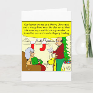 x08 Christmas card from our lawyer - cartoon