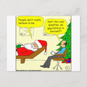 x19 beleive in yourself cartoon postcard