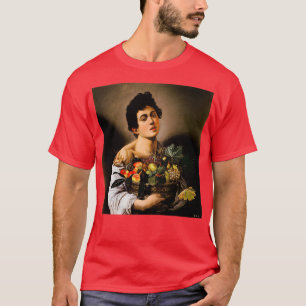 x27Boy With A Basket of Fruitx27 T-Shirt