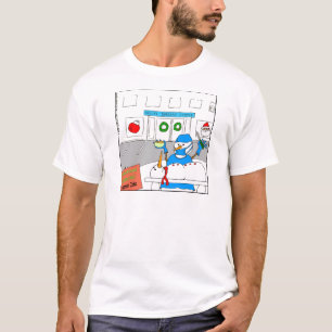 x45 carrot nose job cartoon T-Shirt