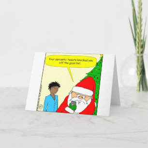 x75 sarcastic tweets cartoon holiday card