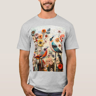 X9 watermarked Design - For Birds Love Flowers T-Shirt