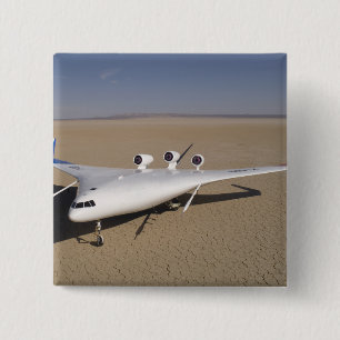X-48B Blended Wing Body unmanned aerial vehicle 4 15 Cm Square Badge
