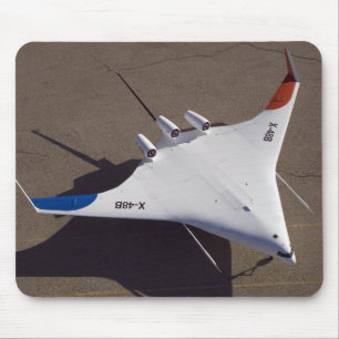 X-48B Blended Wing Body unmanned aerial vehicle Mouse Mat