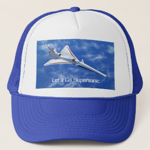 X-59 Low Boom Supersonic Jet Aircraft Trucker Hat