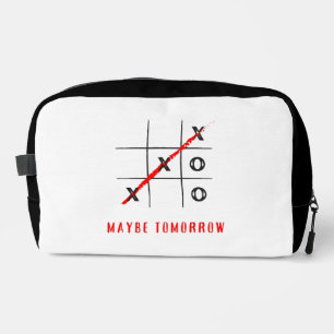 x and o, maybe tomorrow dopp kit