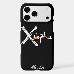 X Ception   Cool Black and White Custom Name