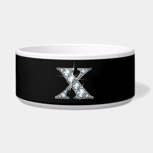 X "Diamond Bling" Pet Bowl