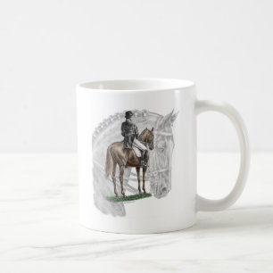 X-Halt Salute Dressage Horse Coffee Mug