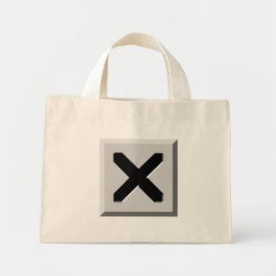 X Icon Mini Tote Bag