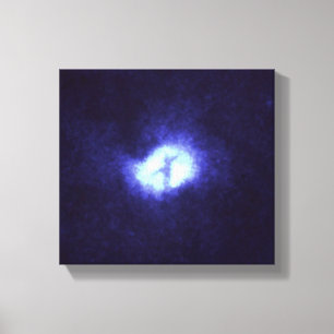 X in Whirlpool Galaxy M51 Canvas Print