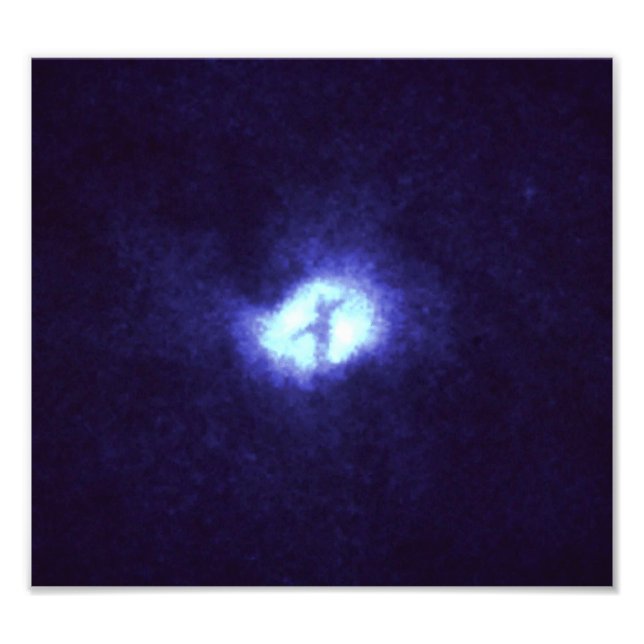 X in Whirlpool Galaxy M51 Photo Print (Front)