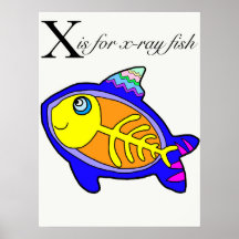 X is for x-ray fish