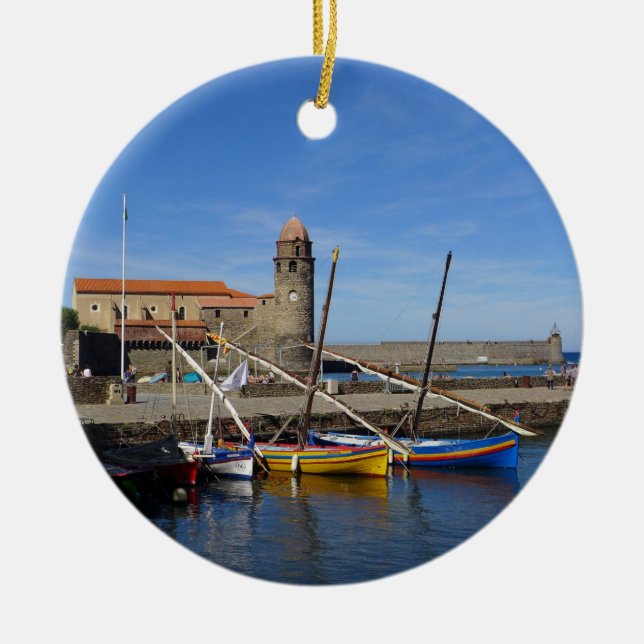 X.ITINERARIES: Chemin du Fauvisme Ceramic Ornament (Front)