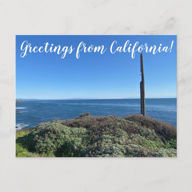 X.ITINERARIES: Greetings from California Postcard (Front)