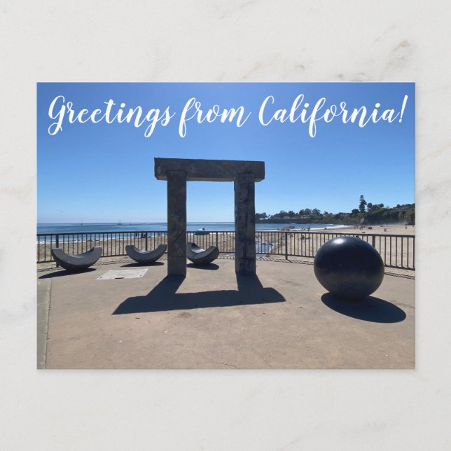 X.ITINERARIES: Greetings from California Postcard (Front)