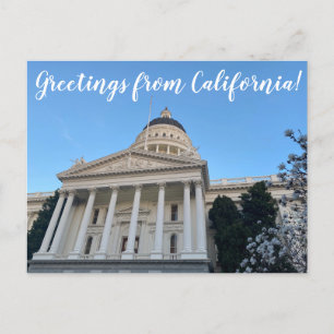 X.ITINERARIES: Greetings from California! Postcard