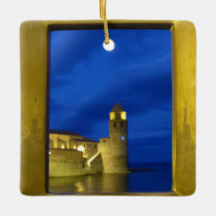 X.ITINERARIES: Mediaeval Lighthouse Ceramic Ornament