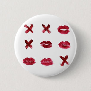 x & kiss Button