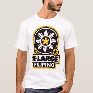 X-Large Filipino - Black T-Shirt
