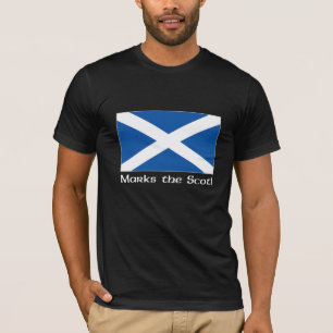 X Marks the Scot - Black T-Shirt