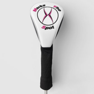 X marks the spot  golf head cover