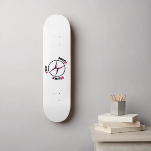 X marks the spot skateboard