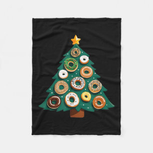 X-mas Morning Breakfast Pastry And Bakery Shop Uni Fleece Blanket