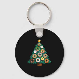 X-mas Morning Breakfast Pastry And Bakery Shop Uni Key Ring