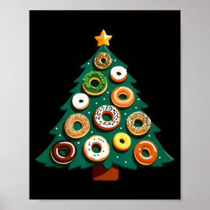 X Mas Morning Breakfast Pastry And Bakery Shop Uni Poster